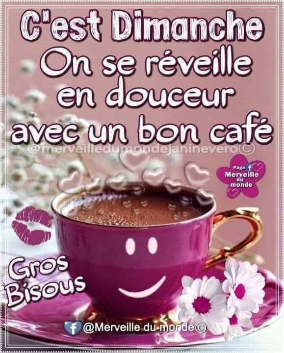 ᐅ bon dimanche café - Dimanche images gratuites