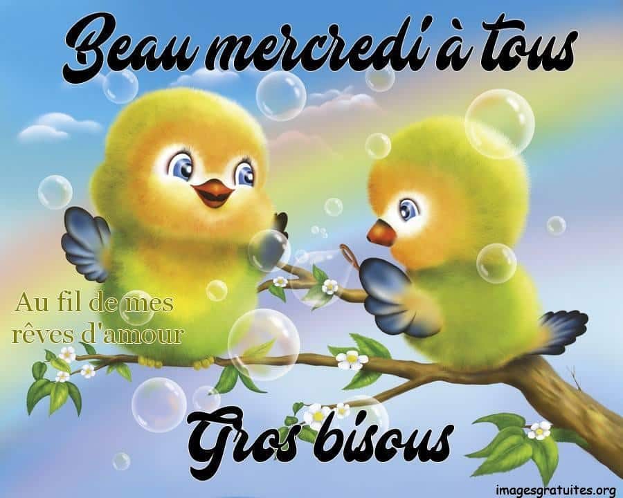 ᐅ bon mercredi gros bisous - Jeudi images gratuites