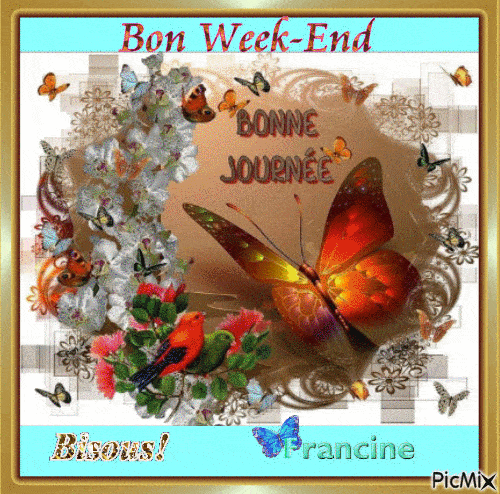 ᐅ bon week end gif animé - Bon week-end images gratuites