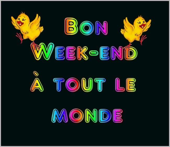 ᐅ bon week end à tous - Samedi images gratuites