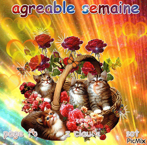 ᐅ bonne semaine gif gratuit animé - Bonne semaine images gratuites ᐅ bonne semaine gif gratuit animé - Bonne semaine images gratuites
