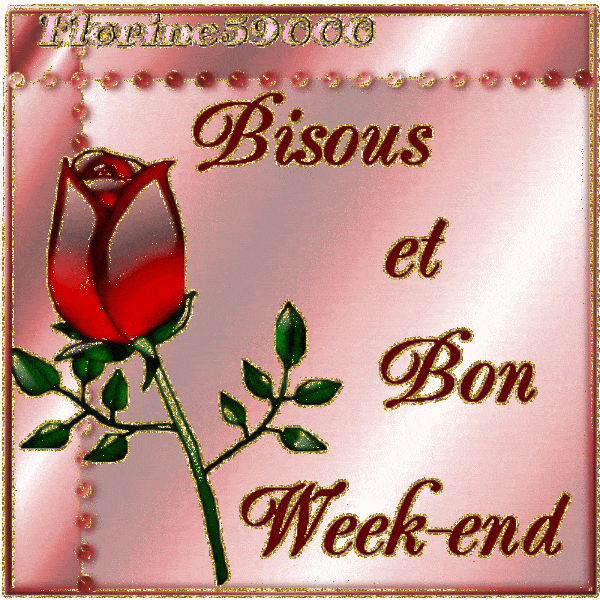 ᐅ gifs bon week end bisous - Bon week-end images gratuites