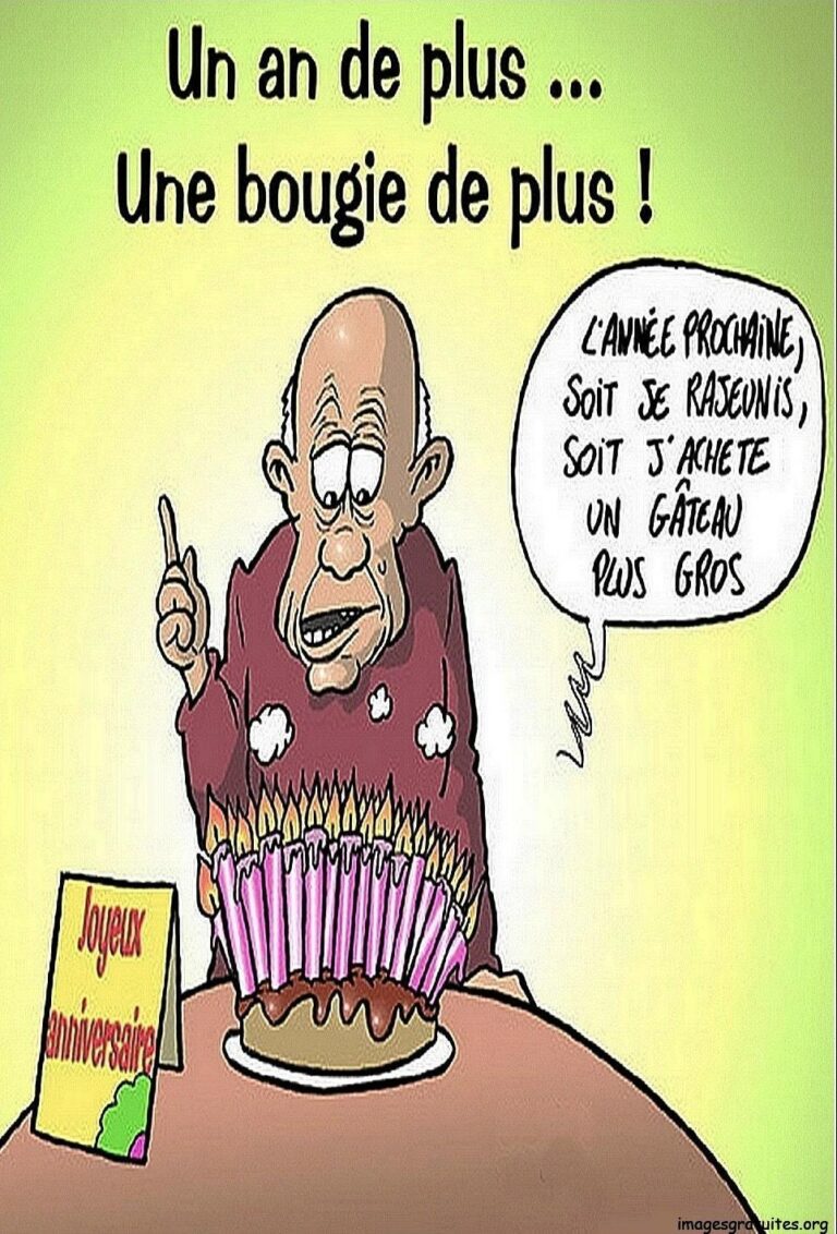 image anniversaire humour