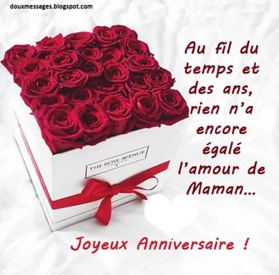 ᐅ image bon anniversaire maman - Anniversaire images gratuites