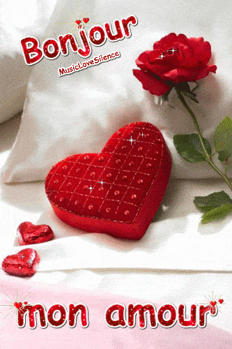 ᐅ image bonjour mon amour - Vendredi images gratuites