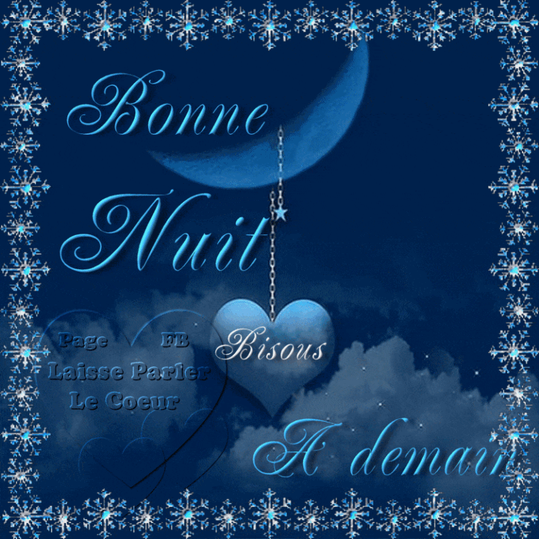 image bonne nuit mon amour