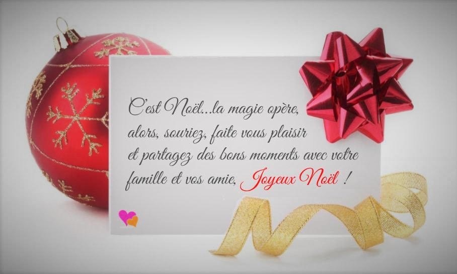 ᐅ image joyeux noel avec texte - Noël images gratuites