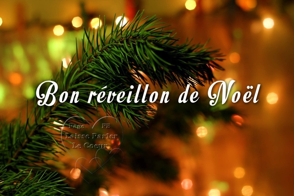 ᐅ image joyeux noel et bon reveillon - Noël images gratuites