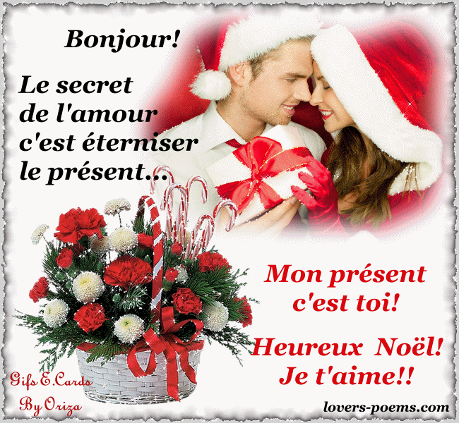 ᐅ image joyeux noel mon amour - Noël images gratuites